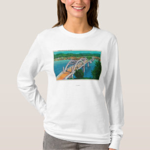 T-shirt Pont de rivière d'Umpqua dans Reedsport, Orégon