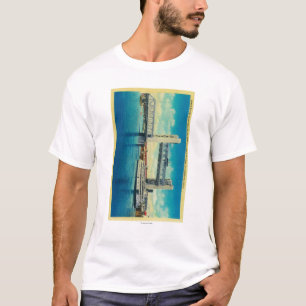 T-shirt Pont de tour élevé pour le fleuve Sacramento