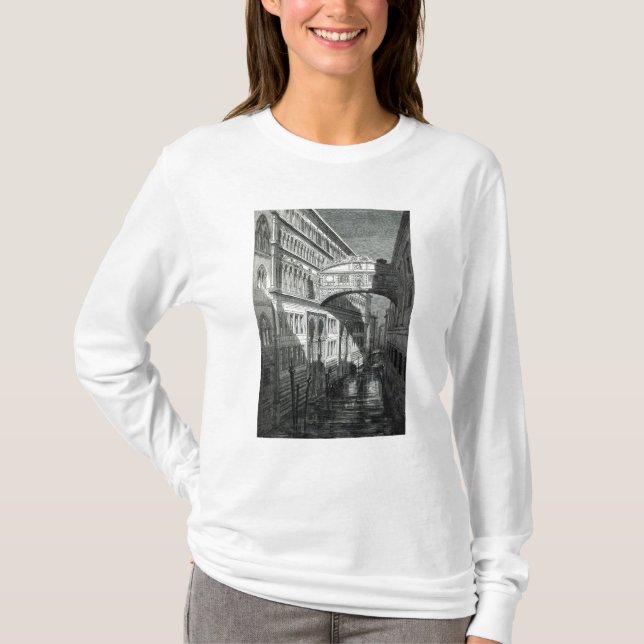 T-shirt Pont des soupirs, Venise (Devant)