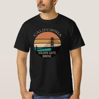 T-shirt Pont du Golden Gate de Californie