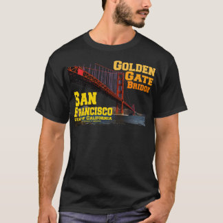 T-shirt Pont du Golden Gate de San Francisco