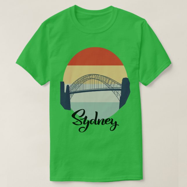 T-shirt Pont du port de Sydney (Design devant)