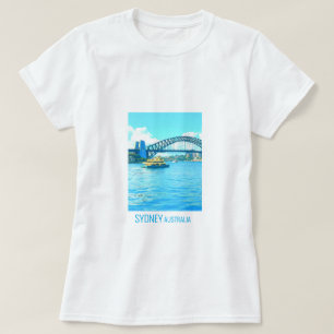 T-shirt Pont du port de Sydney Ferry