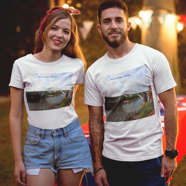 T-shirt Pont Edmund Pettus à Selma, Alabama (Edmund Pettus Bridge in Selma, Alabama T-Shirt)