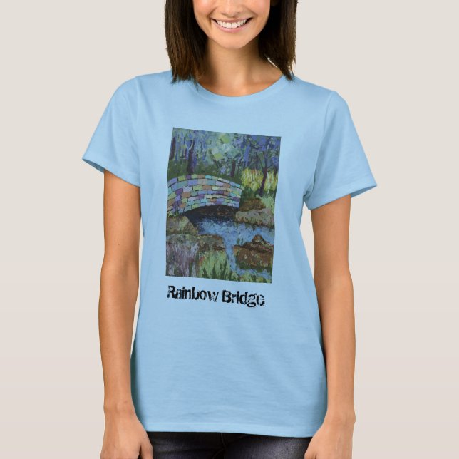 T-shirt Pont en arc-en-ciel (Devant)