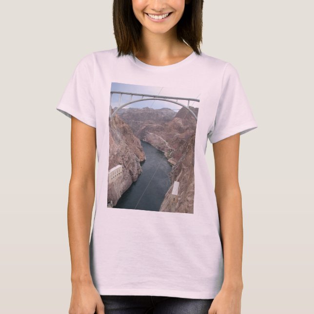T-shirt Pont en barrage de Hoover (Devant)