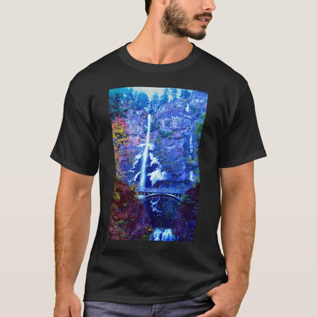 T-shirt Pont et automnes (Devant)