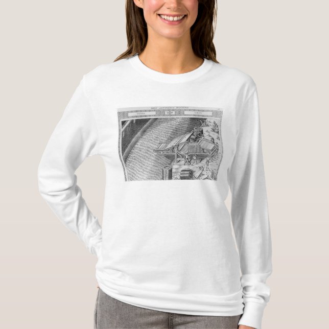 T-shirt Pont fait sous forme de bateau (Devant)