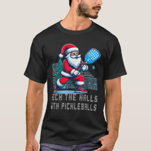 T-shirt PONT HALLS PICKLE BALLS VRAIMENT Pickleb Noël