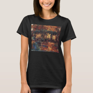 T-shirt Pont Japonais par Claude Monet, Vintage Fine Art