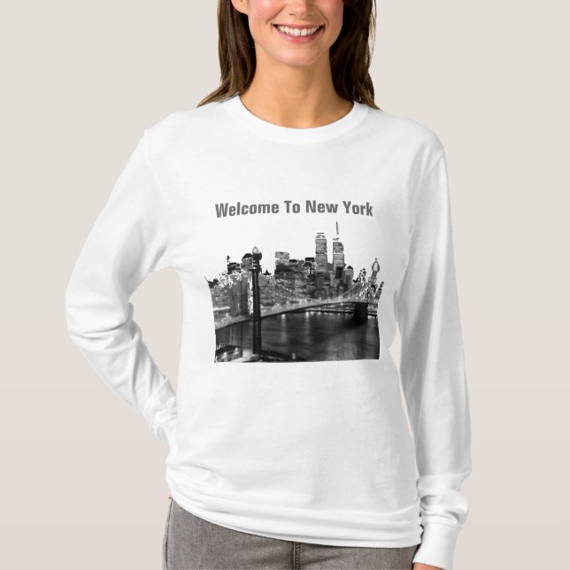 T-shirt Pont New York Brooklyn (Devant)