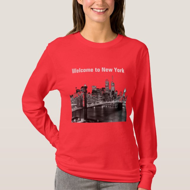 T-shirt Pont New York Brooklyn (Devant)