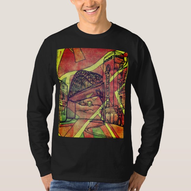 T-shirt Pont Newcastle (Devant)