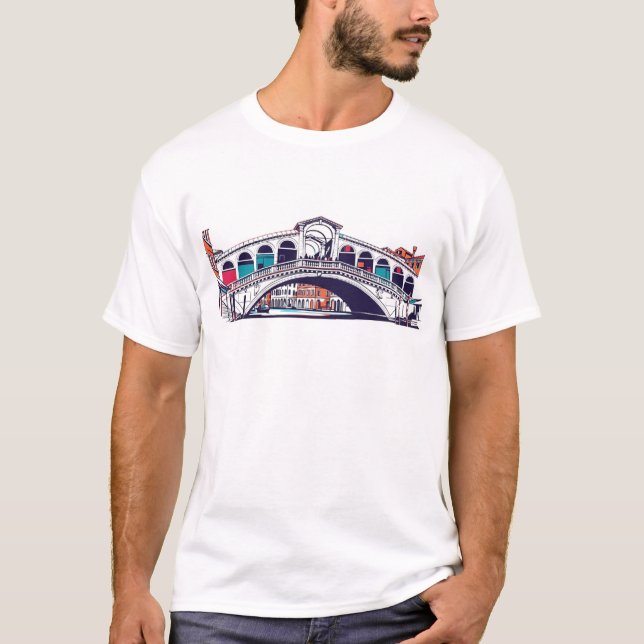 T-SHIRT PONT RIALTO (Devant)