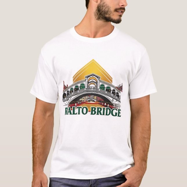 T-SHIRT PONT RIALTO (Devant)