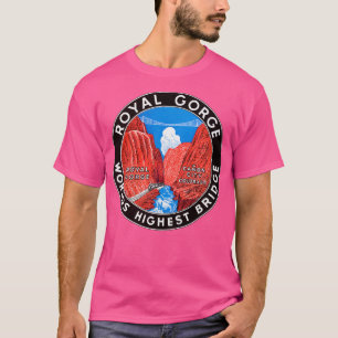 T-shirt Pont Royal Gorge des années 1930