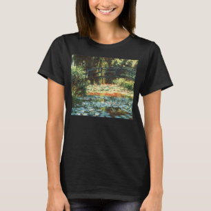 T-shirt Pont sur l'étang Nénuphar par Claude Monet