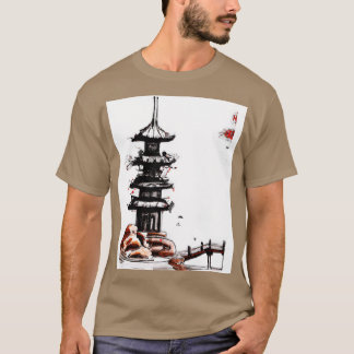 T-shirt Pont tour du Japon