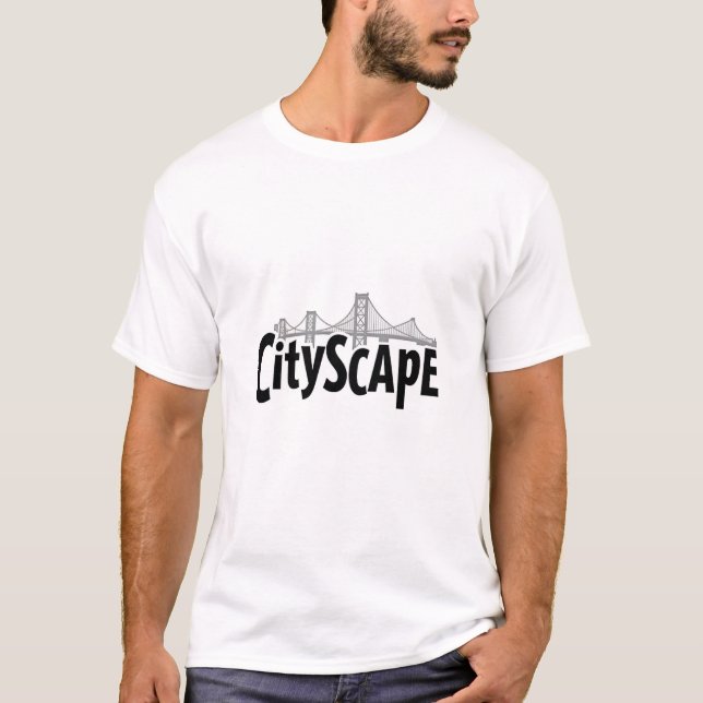 T-shirt Pont urbain moderne (Devant)