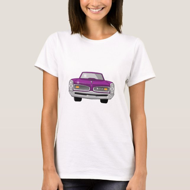 T-shirt Pontiac 1966 GTO (Devant)