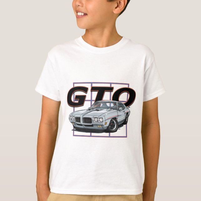 T-shirt Pontiac 1970 GTO (Devant)