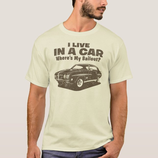T-shirt Pontiac 1970 GTO 455" JUGE " (Devant)