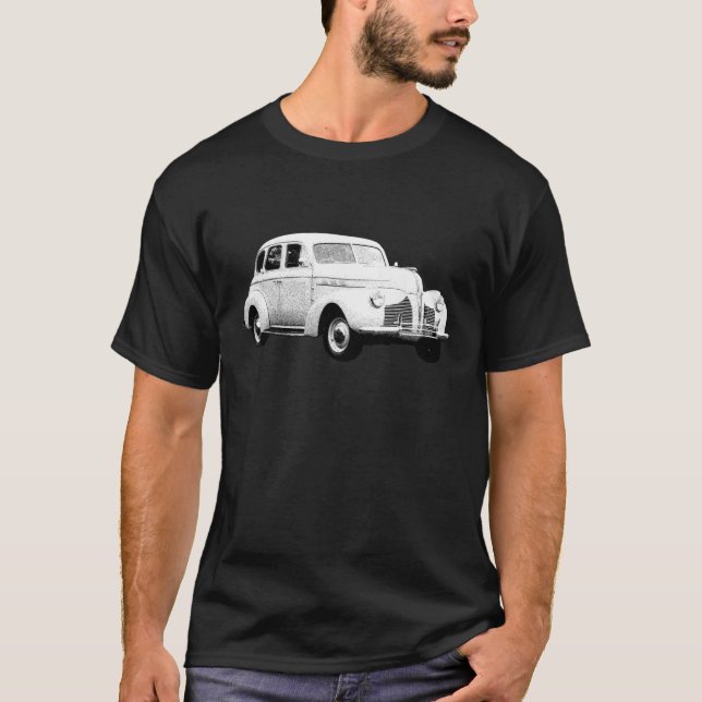 T-shirt Pontiac Deluxe Six 1940 (Devant)