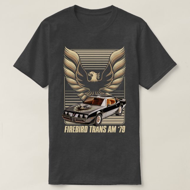 T-SHIRT PONTIAC FIREBIRD TRANS AM 3 (Design devant)
