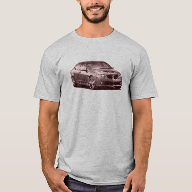 T-shirt Pontiac G8 GXP fendu (Devant)