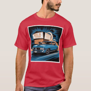 T-shirt Pontiac GTO Voiture Musclée Américaine Vintage ami