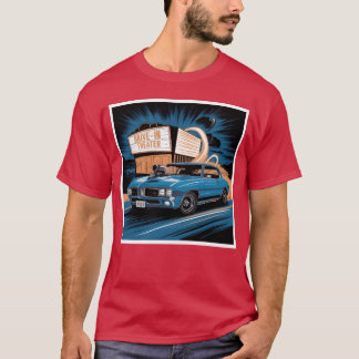 T-shirt Pontiac GTO Voiture Musclée Américaine Vintage ami