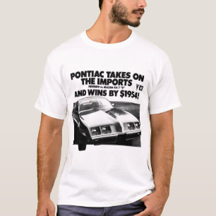 T-shirt Pontiac reprend les importations Smokey et le band