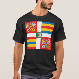 T-shirt pontifical de bannière de garde suisse