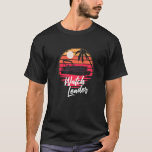 T-shirt Pontoon Bateau Correspondant Rangs Pontoon Crew Wa