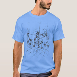 T-shirt Ponts à trous de glaces