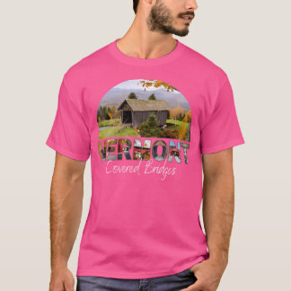 T-shirt Ponts couverts du Vermont