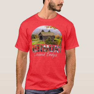 T-shirt Ponts couverts du Vermont