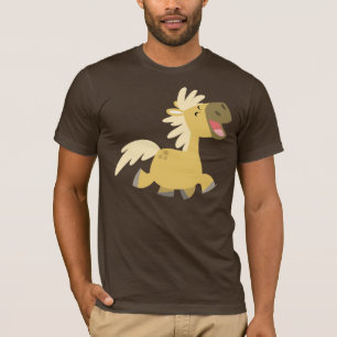 T-shirt Pony Cartoon Laughing