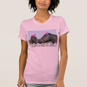 T-shirt Pony de Pâques et cheval