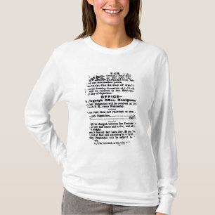 T-shirt Pony Express, neuf jours