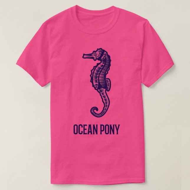T-shirt Pony Océanique (Design devant)