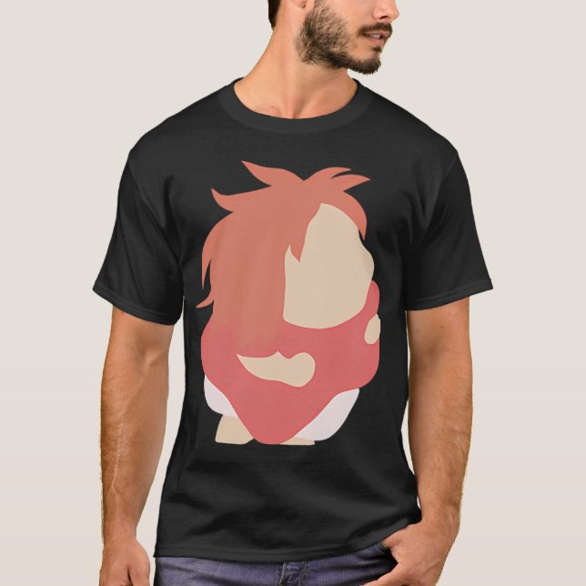 T-shirt Ponyo volant vers la surface (Devant)