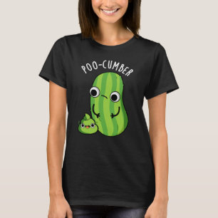 T-shirt Poo-concombre Funny Concombre Pun de Concombre Dar