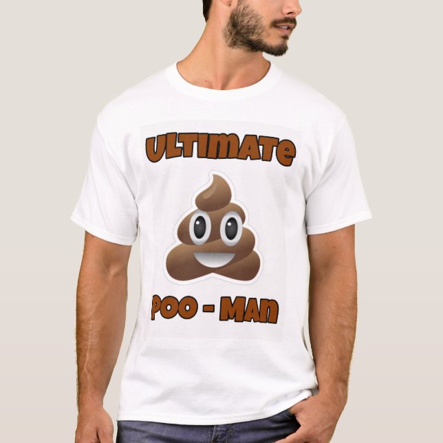 T-shirt Poo Ultimate - Man ! (Devant)