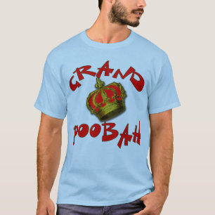 T-shirt Poobah grand avec des produits de couronne