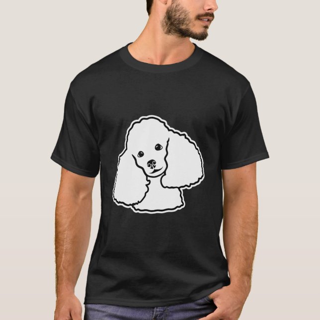 T-shirt Poodle (Devant)
