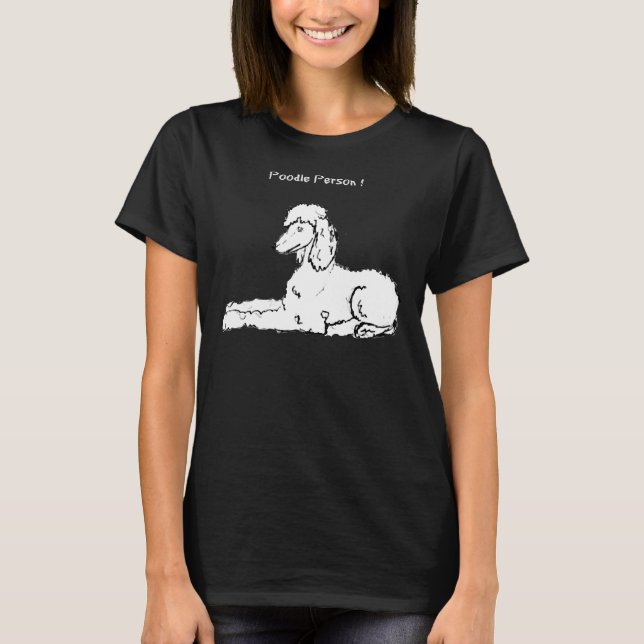 T-shirt Poodle (Devant)