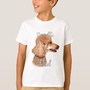 T-shirt Poodle (abricot) Papa 2