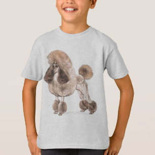 T-shirt Poodle — Afficher le manteau