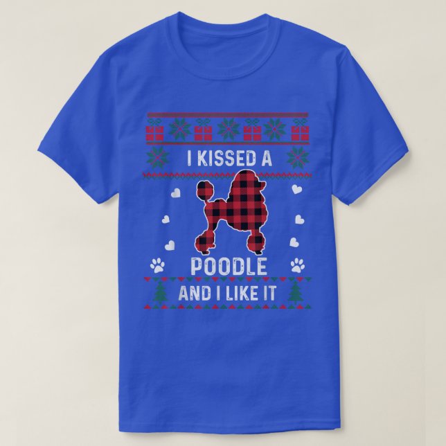 T-shirt Poodle Amoureux des chiens Cadeaux Poodle Chien An (Design devant)